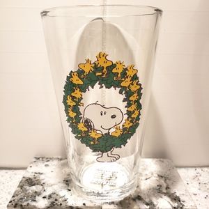 Snoopy drinking glass.